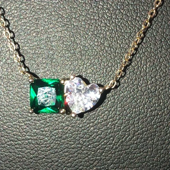 2 Stone Duo Necklace - Picture 4 of 10